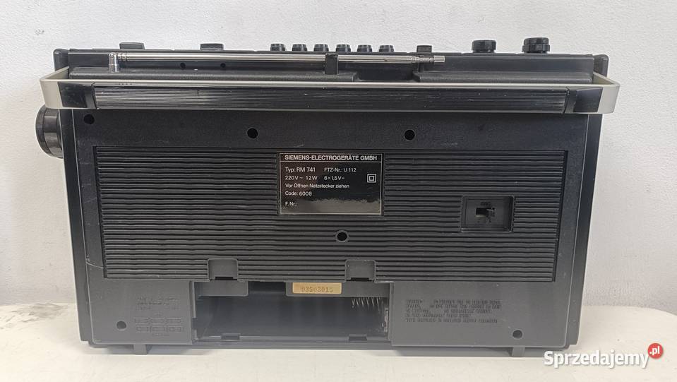 SIEMENS RM 741 Radiomagnetofon Poznań