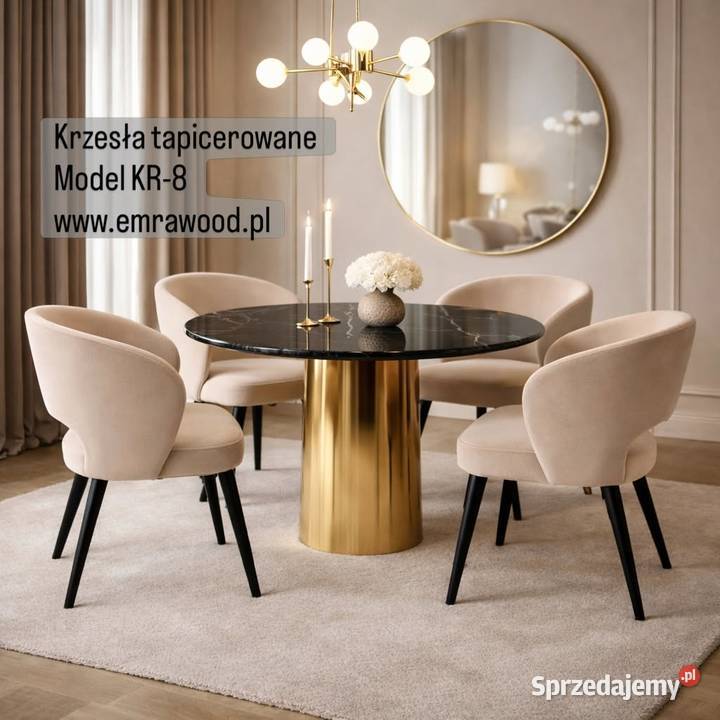 Producent EMRA WOOD Krzesło tapicerowane Model 56cm Warszawa