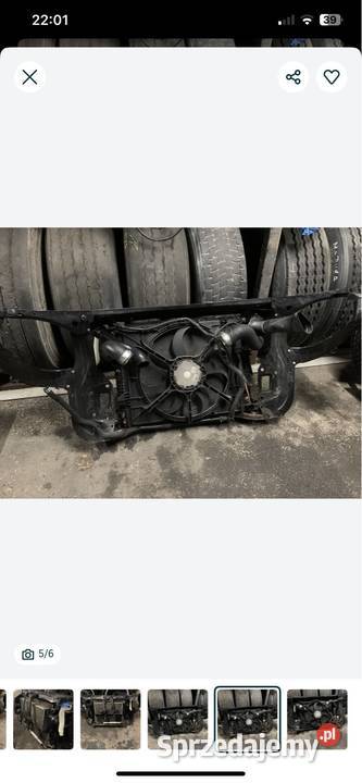 Wzmocnienie czolowe Mercedes ML W 164 32 CDI mazowieckie Kowala-Stępocina