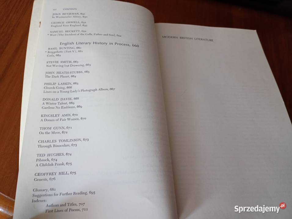 Modern British literature Kermode Hollander Gdańsk