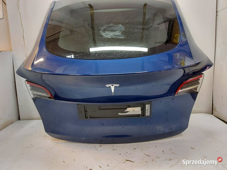 TESLA MODEL Y 2024r KLAPA BAGAŹNIKA KOMPLETNA Klapy bagażnika sprzedam