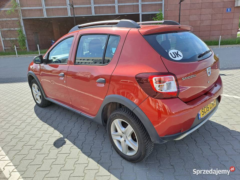 Brytyjska Dacia Sandero Stepway Kraków sprzedam