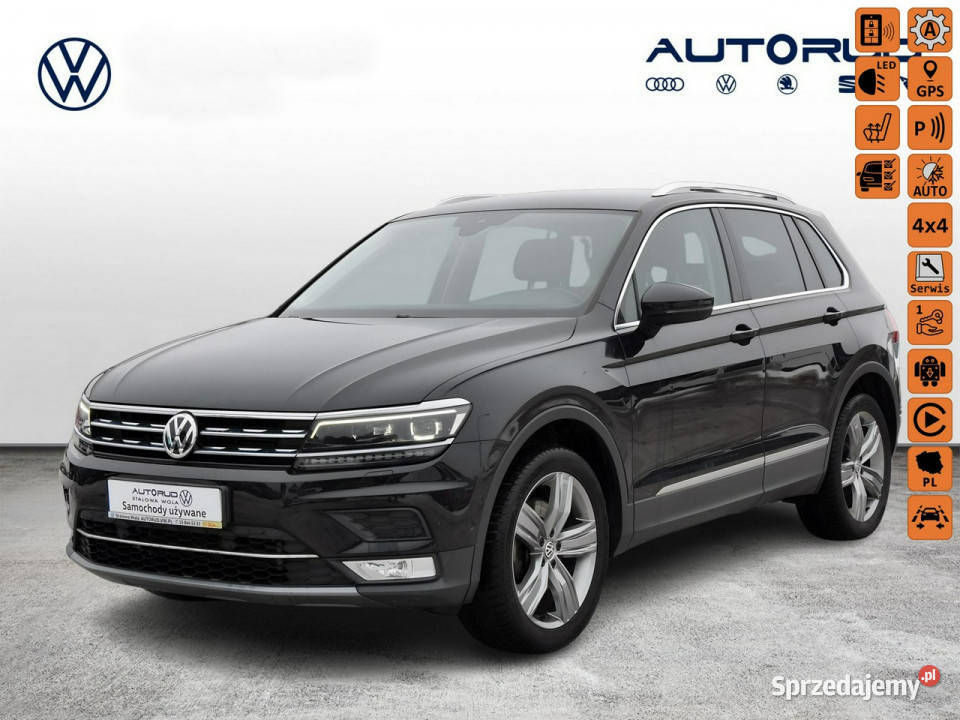 Volkswagen Tiguan 20TSI 180 DSG 4Motion Highl Zarejestrowany w Polsce podkarpackie Stalowa Wola