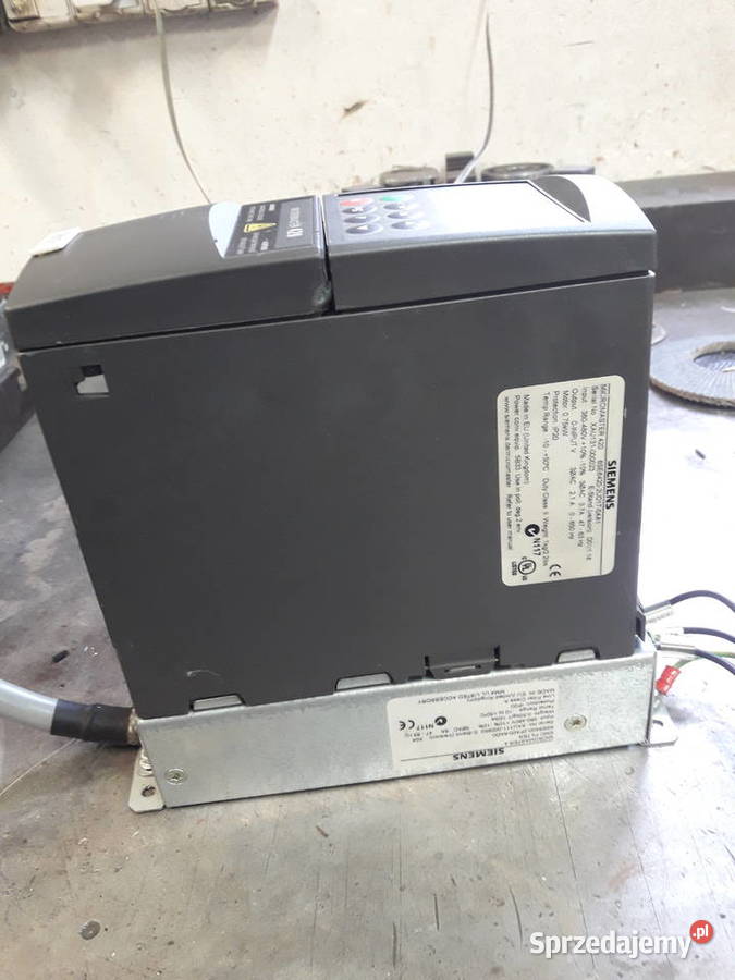 Falownik Siemens 6se64202ud155aa1 Micromaster śląskie Pszczyna