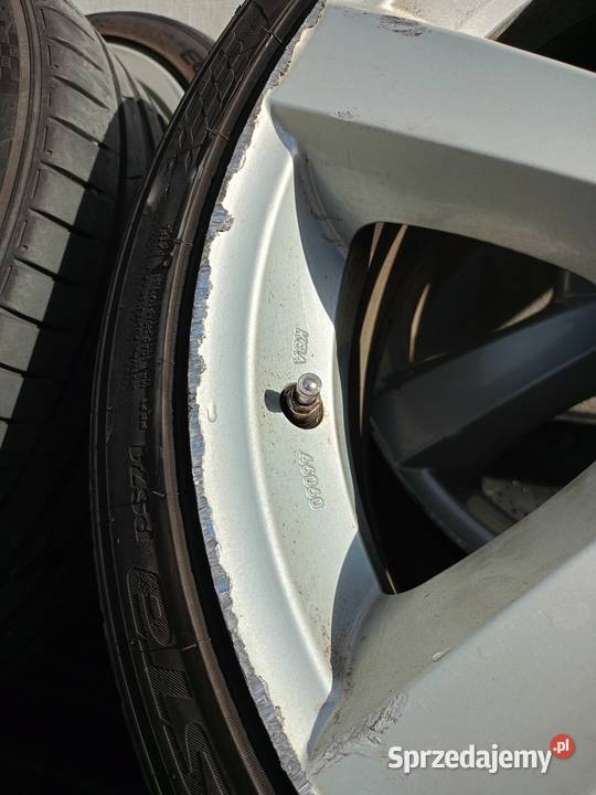 Alusy felgi VW Volkswagen 5x112 z oponami 4 lubuskie Nowa Sól