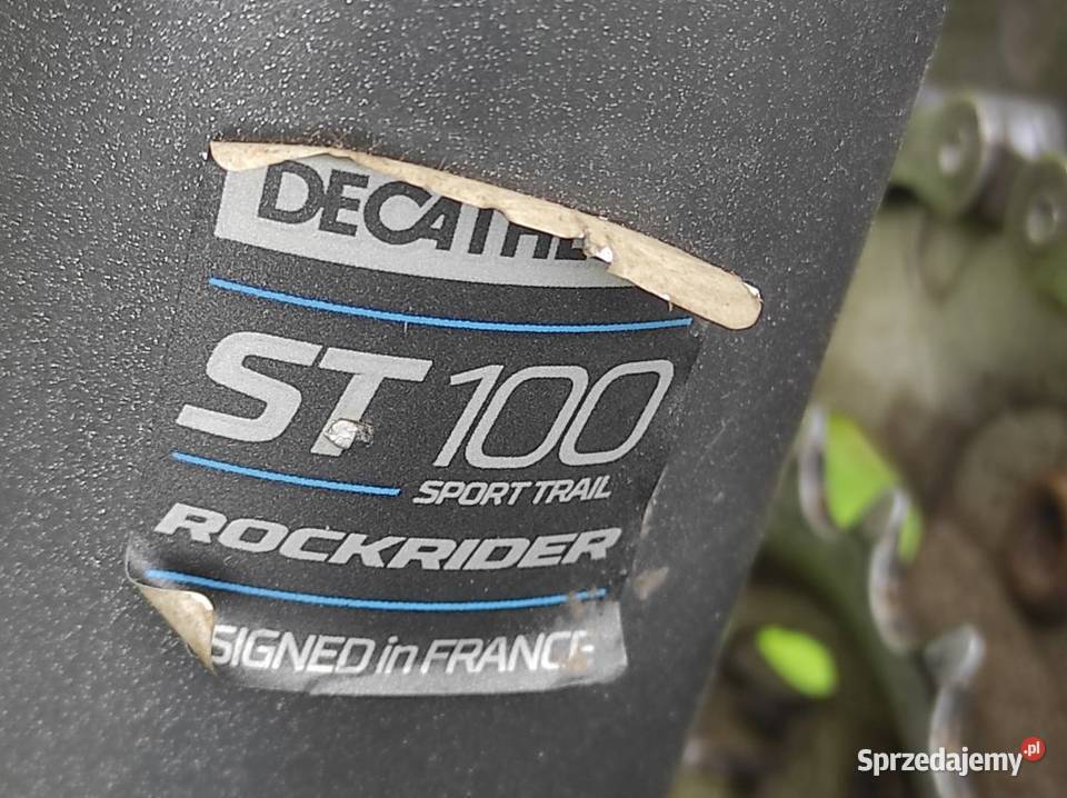 Rockrider ST100 GREY XL koła 275 używany Górskie, MTB dolnośląskie Wrocław
