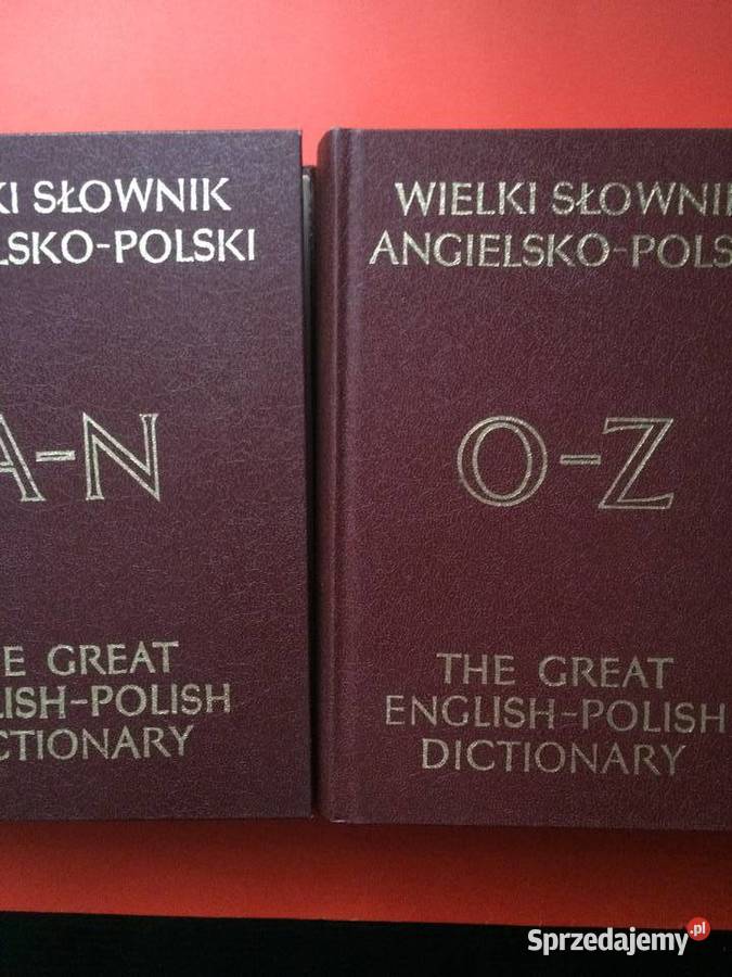 2372 Wielki Słownik Angielsko Polski Antykwariat Szczecin