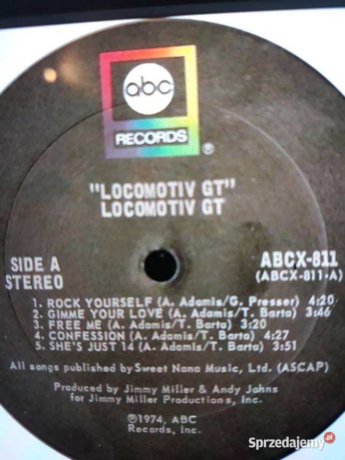 Archiwum węgierskiego rocka LOCOMOTIV GT Rzeszów sprzedam