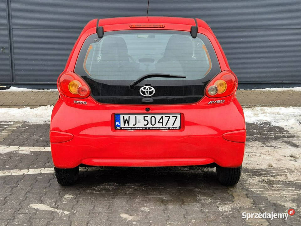 Toyota Aygo 10 GWARANCJA klimatyzacja VAT marża Aygo Warszawa
