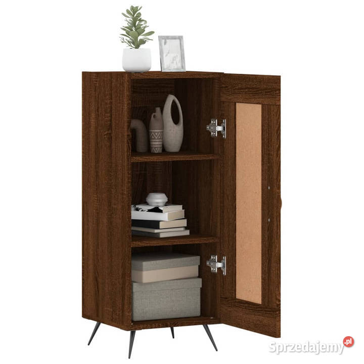 Szafka brązowy dąb 345x34x90 materiał Warszawa sprzedam