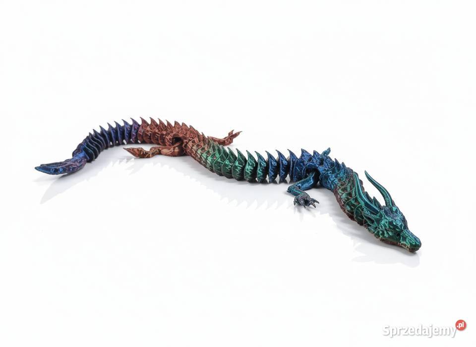 Duży Ruchomy Smok 3D HAKU 50 Antystres Losowy Krzyszkowice sprzedam