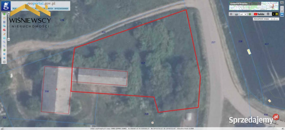 Działka z MPZP 1745 m z halą do adaptacjiKrólewo Królewo