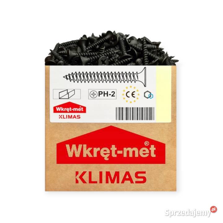 Wkręty do podłoży stalowych 35mmx45mm KLIMAS Zgierz
