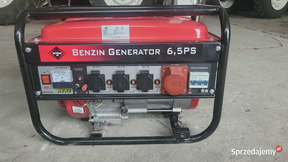Agregat prądotwórczy Benzin Generator FO65 Dom i Ogród Zaklików sprzedam