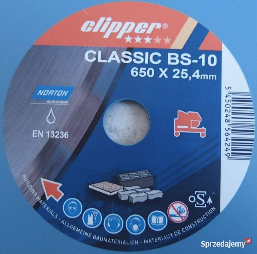 NORTON CLIPPER TARCZA DIAMENTOWA NORTON CLASSIC Opalenica