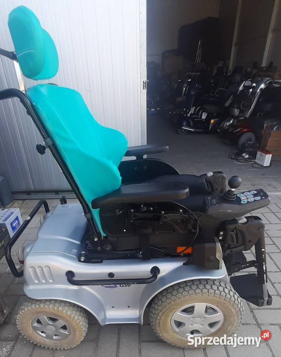 Wózek inwalidzki Invacare G50 duży mocny na