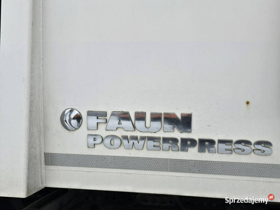 Volvo FE 320 EURO6 6x2 Śmieciarka FAUN bluetooth Samochody ciężarowe Skępe