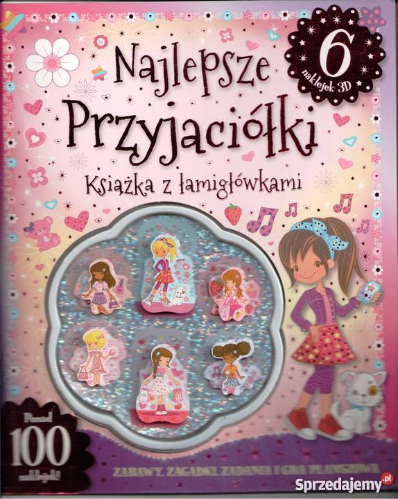 Najlepsze przyjaciółki Książka z łamigłówkami Warszawa