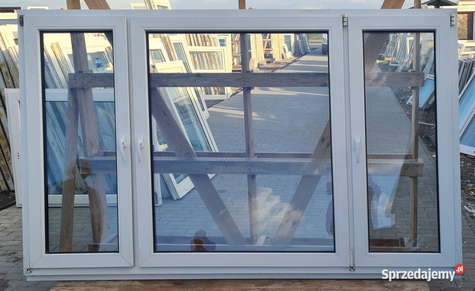 OKNA KacprzaK 237X146 OKNO Używane Plastikowe mazowieckie Siedlce sprzedam