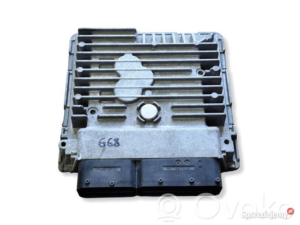 VW Golf VI 16TDI STEROWNIK KOMPUTER SILNIKA ECU osobowe Motoryzacja sprzedam