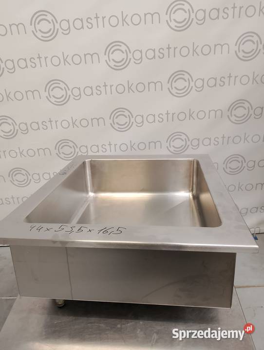 Wanna neutralna z odpływem 67x54x19