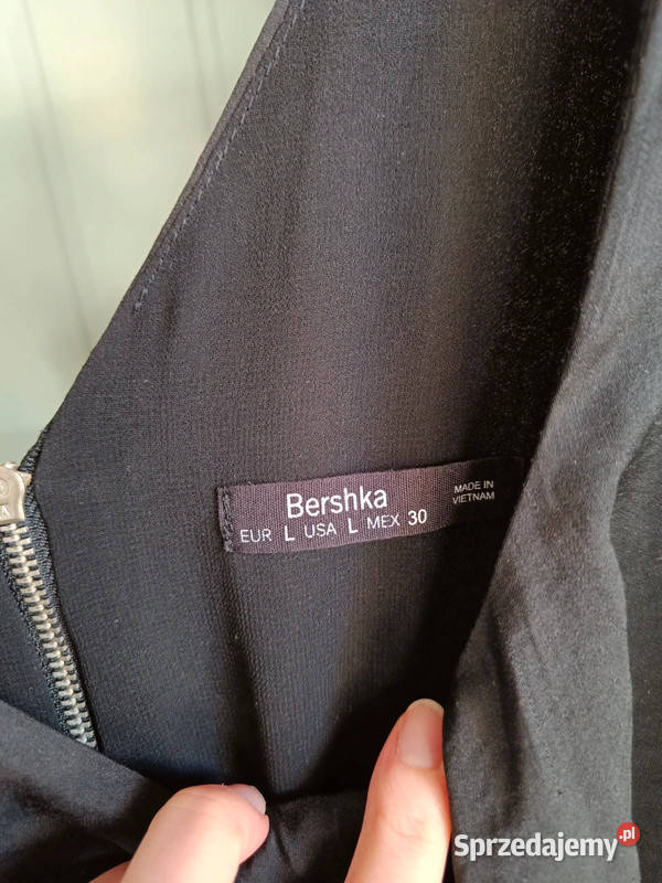 Czarna sukienka Bershka r S L Dąbrowica