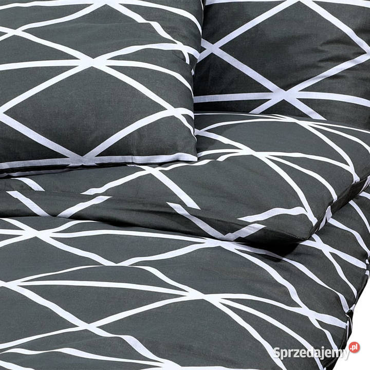 Zestaw pościeli szary 240x220 bawełna WM136048 Warszawa