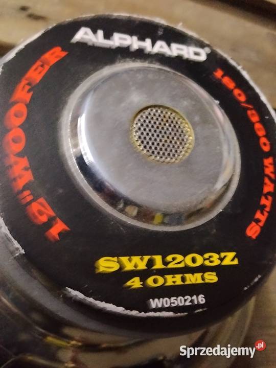 Alphard 30 niskotonowy Pozostałe Jawor sprzedam