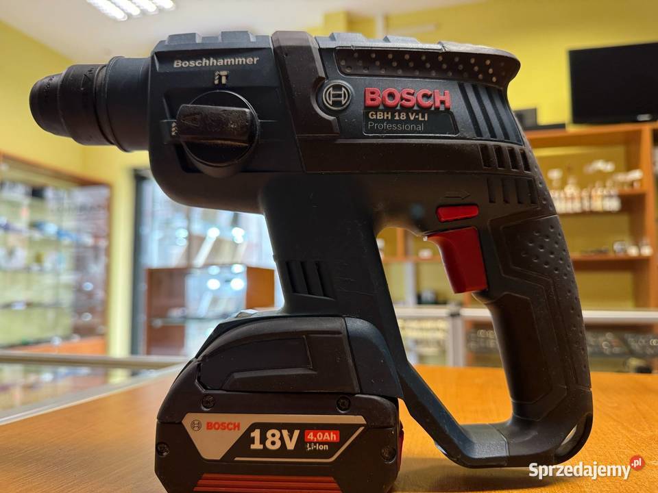 Młot udarowy Bosch GBH 18VLi aku 4Ah Młoty udarowe Elbląg