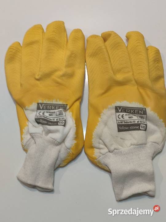 Rękawice robocze powlekane lateksem Verken Radom