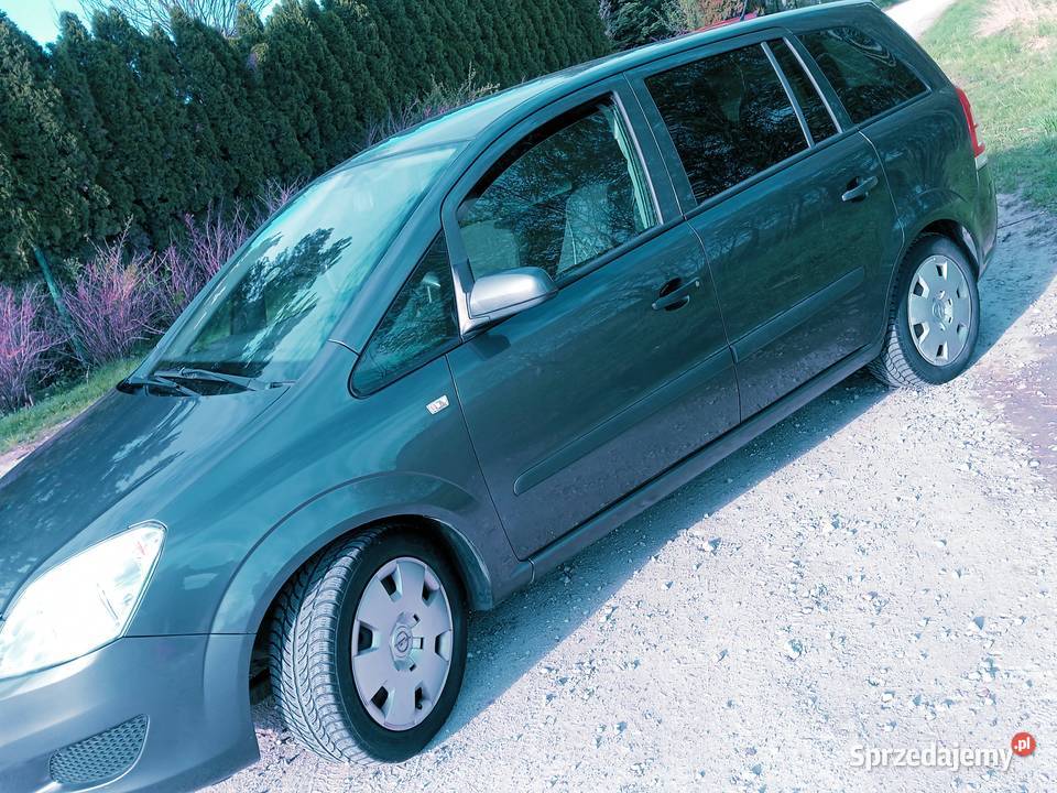 opel zaira 16 gaz stan super manualna Sieradz