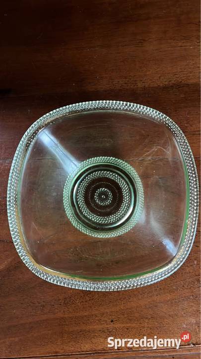 Salaterka miska owocarka Szkło zielone Gdańsk