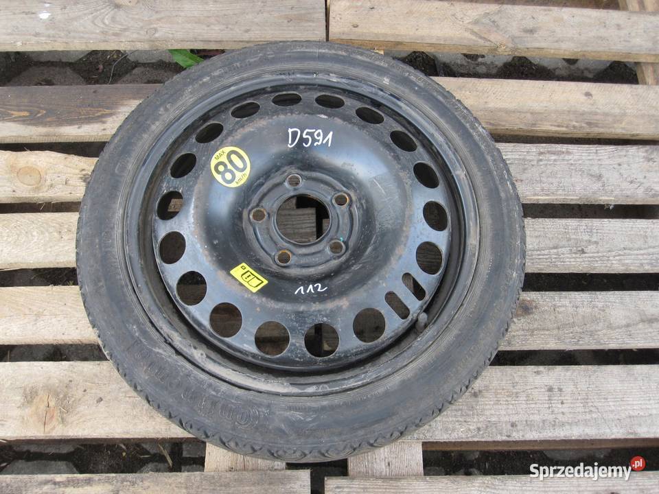 OPEL VECTRA C koło dojazdowe 1157016 92M 5x110 Koła dojazdowe Koła dojazdowe