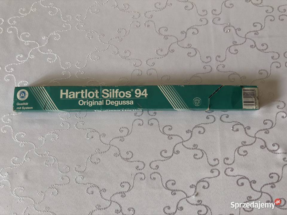 Lut Twardy Hartlot Silfos 94 Original Degussa 1 Czerwionka-Leszczyny