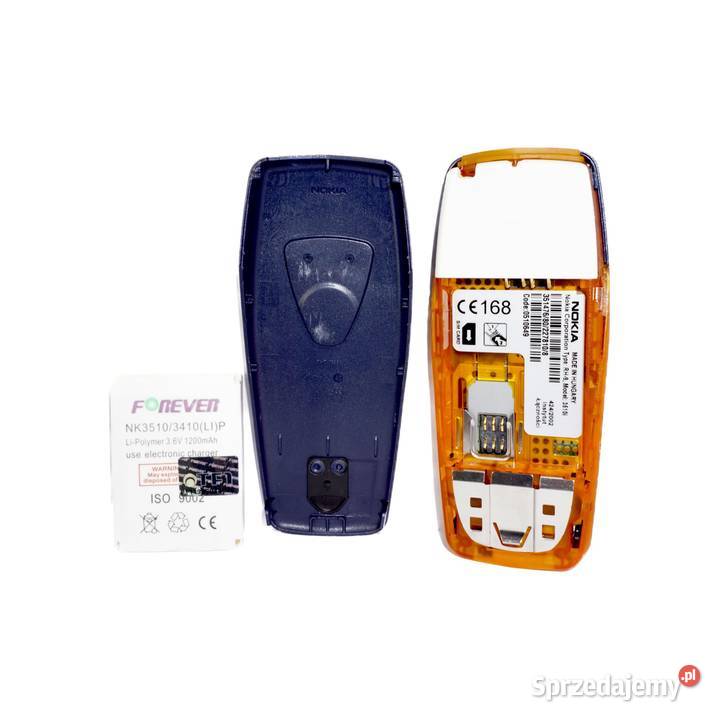 Telefon Nokia 3510i Granatowa Orange mazowieckie