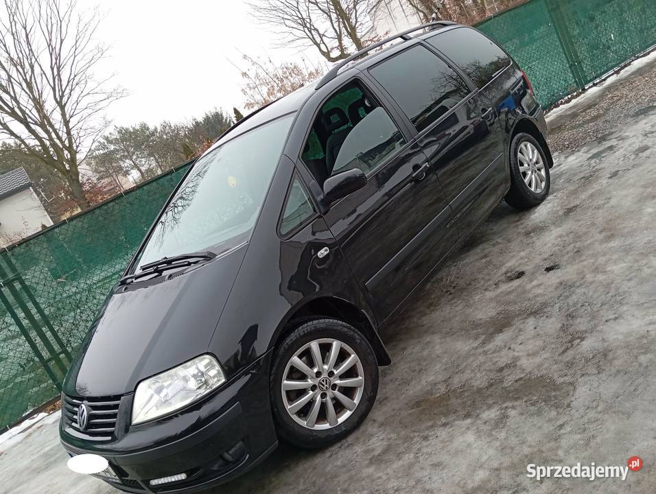VW SHARAN 19 TDI HAK 7 FOTELI SPRAWNY ZAREJESTR wspomaganie kierownicy Gostynin
