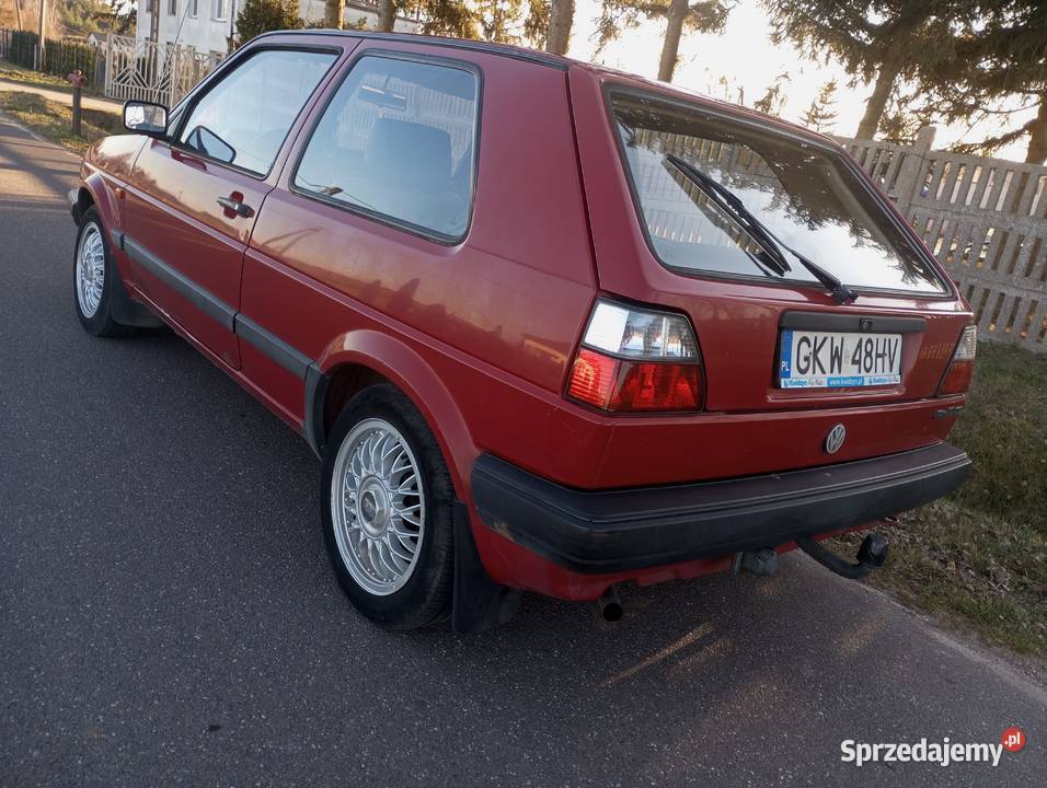VW volkswagen golf 2 13 benzyna Świecie nad Osą