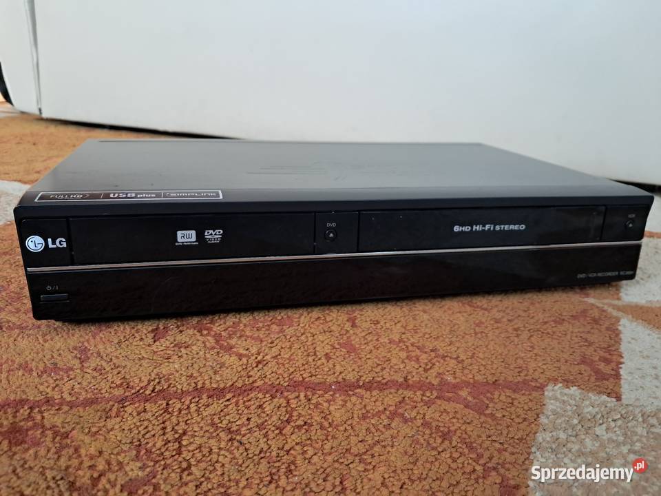 Nagrywarka VHS na DVD LG RC389H Raba Wyżna
