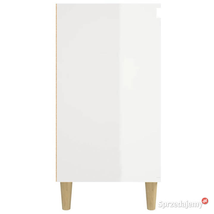 Szafka nocna wysoki połysk biała 40x35x70 Warszawa