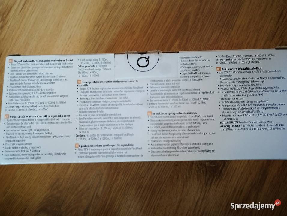 Zestaw pojemników na żywność śląskie