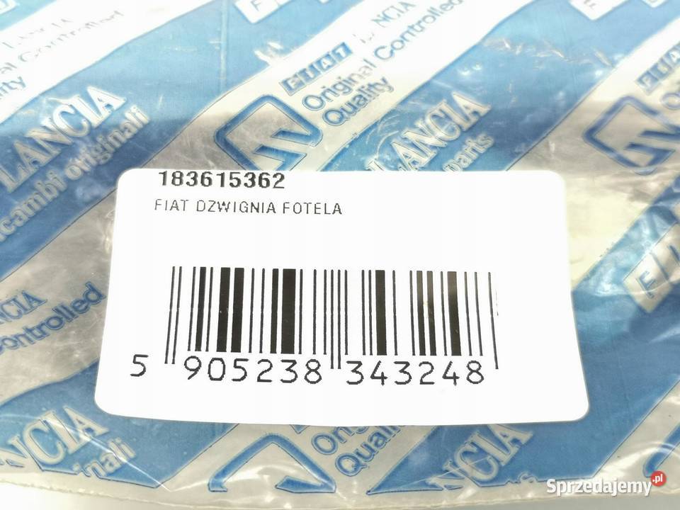 DŹWIGNIA REGULACJI FOTELA FIAT STILO 0107 3D ORI sprzedam
