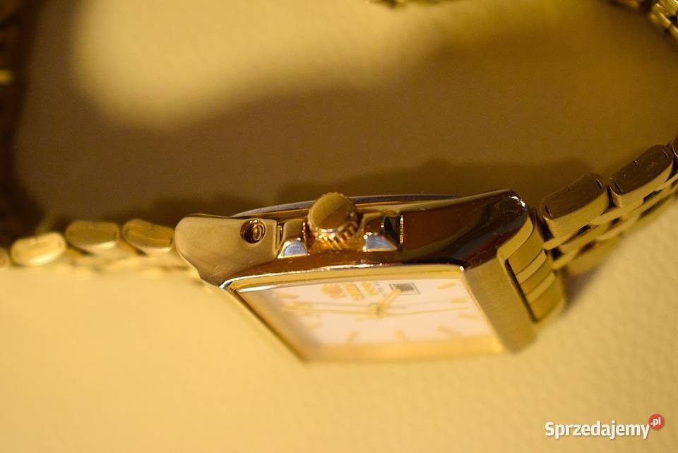 Złoty zegarek Orient Automatic 3 Stars Tonneau