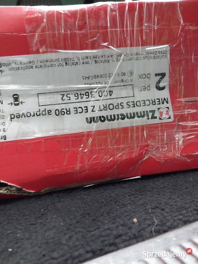 Mercedes tarcza ZIMMERMANN coat z sport 330mm śląskie Dąbrowa Górnicza sprzedam
