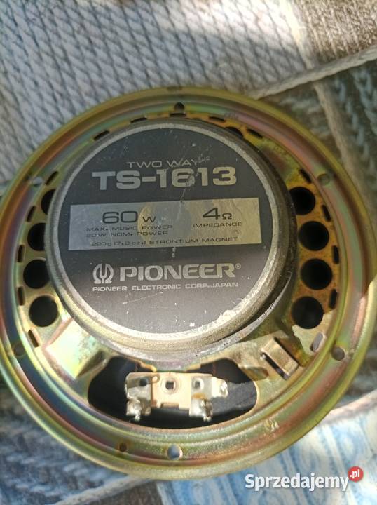 Pioneer TS1613 głośniki do auta Japan retro mazowieckie Płock