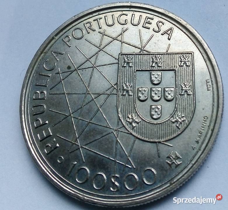 AZORY100 ESCUDOS1989 rDUŻA