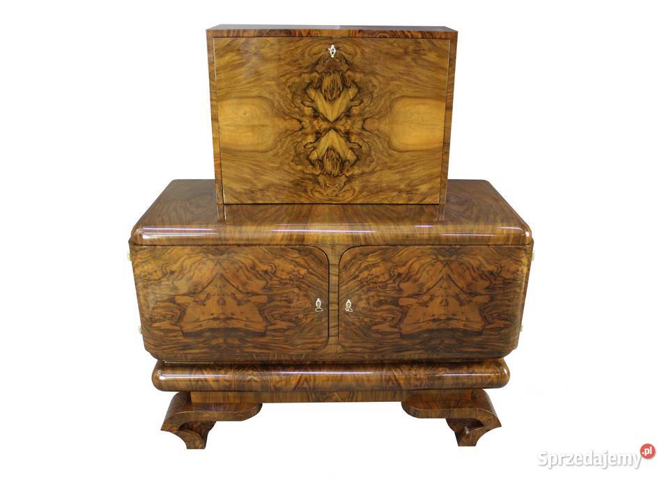 Unikatowy barek pomocnik art deco renowacji Zielonka sprzedam