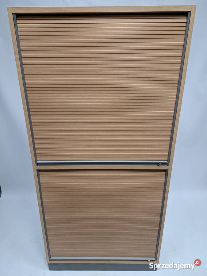 Szafa biurowa aktowa żaluzjowa Martela 4oh buk Poznań