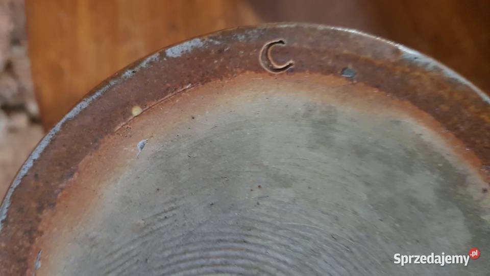 Herbatnica pojemnik na tytoń ceramika Hanau Orneta