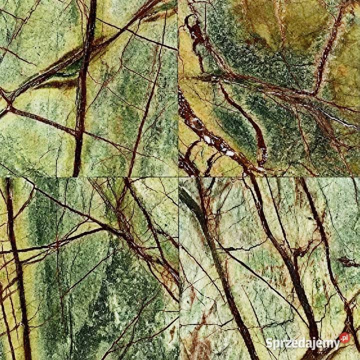 Płytki marmur indyjski FOREST GREENBROWN rozmiar Macierzysz
