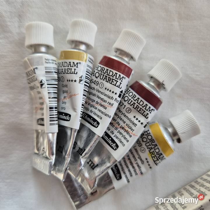 Schmincke Horadam 6 tubek 2 półkostki 1 box Brzesko